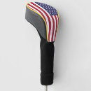 Search for red white and blue golf head covers Stars and stripes