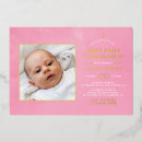 Search for foil first communion invitations Gold