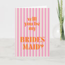 Search for maid of honor bridesmaid cards Will you be my