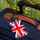 Search for london luggage tags Union jack