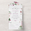 Search for pink and purple wedding invitations Minimal