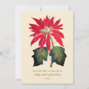 Search for vintage poinsettia christmas cards Red and green