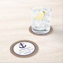 Search for beach wedding coasters Navy blue