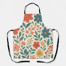 Search for floral painting aprons Hand painted flowers