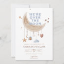 Search for blue moon baby shower invitations Space
