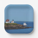 Search for lighthouse paper plates Vintage