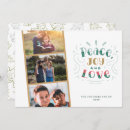 Search for love and joy christmas cards Peace