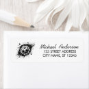 Search for athletes return address labels Soccer
