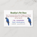 Search for macaws business cards Parrot