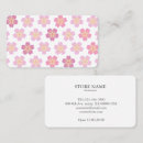 Search for cherry blossoms business cards Modern