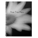 Search for daisy notebooks Black and white
