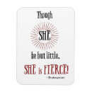 Search for though she be but little she is fierce Quote