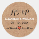 Search for rustic rsvp wedding stickers Country