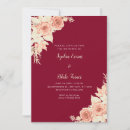 Search for orange rose wedding invitations Greenery