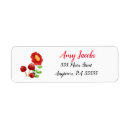 Search for ladybug return address labels Floral