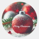 Search for glitter ornaments stickers Red