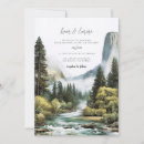 Search for yosemite wedding invitations National park