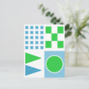 Search for geometric design patterns postcards Abstract