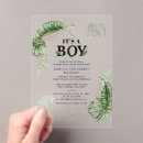 Search for giraffe baby boy shower invitations Watercolor