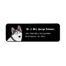 Search for malamute return address labels Alaskan