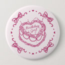 Search for pink heart badges For her