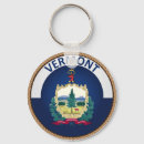 Search for vermont state rounded key rings America
