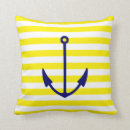 Search for yellow anchor cushions Nautical