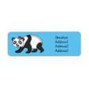 Search for panda return address labels Illustration