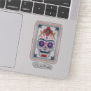 Search for calavera skull stickers Mexico