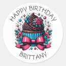 Search for whimsical cupcake stickers Birthday