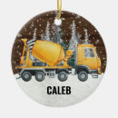 Search for dump truck christmas tree decorations Boy
