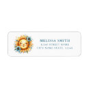 Search for sun flower return address labels Summer