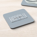 Search for anniversary coasters Typography