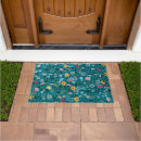 Search for blue yellow doormats Vintage