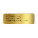Search for metallic gold labels Glam