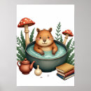 Search for capybara posters Watercolor
