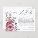 Search for postponed wedding announcement cards Elegant