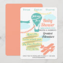 Search for transportation baby shower invitations Adventure