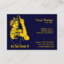 Search for target business cards Retro