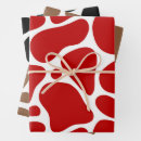 Search for red black and white wrapping paper Modern