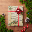 Search for musical christmas wrapping paper Victorian