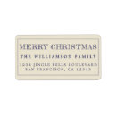 Search for navy blue return address labels Merry christmas