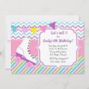 Search for roller birthday invitations Girl