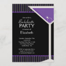 Search for purple martini invitations Girls night out