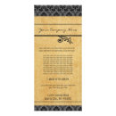 Search for black damask rack cards Floral