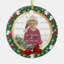 Search for 2 sided photo christmas tree decorations Festive