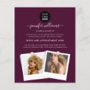 Search for burgundy flyers Elegant