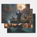 Search for wizard wrapping paper Fantasy
