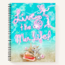 Search for beach shells notebooks Aqua