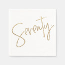 Search for 70th anniversary napkins Simple